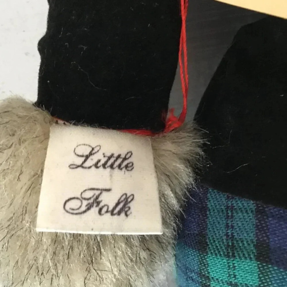 Rare Vintage Little Folk "Mouse  Louis" Plush, Victorian Edwardian Costume, 14" - Picture 14 of 16